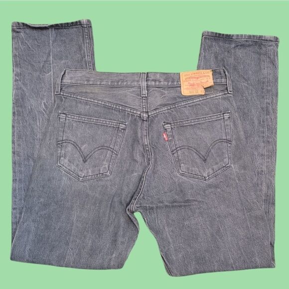 Levi's 501 XX Red Tab Loose Wrinkle Gray W32 L32 - Picture 6 of 8